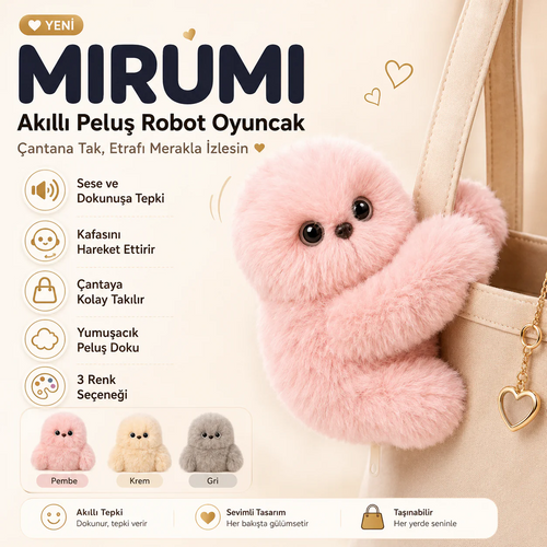 Mirumi Peluş Robot Oyuncak